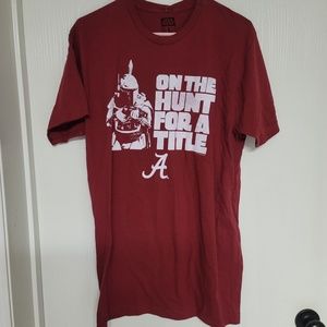 NWT - mens Star Wars Alabama boba fett hot topic t shirt